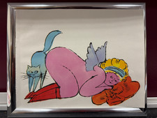 Andy Warhol- In the Bottom of My Garden Page., Rare, Edition, Print on paper