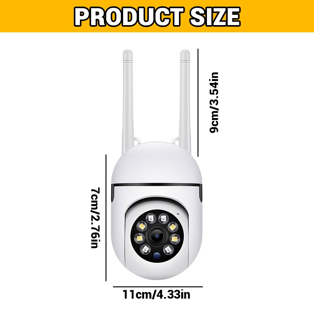 4Pack Wireless 5G WiFi Security Camera System Smart Outdoor Night Vision 1080P