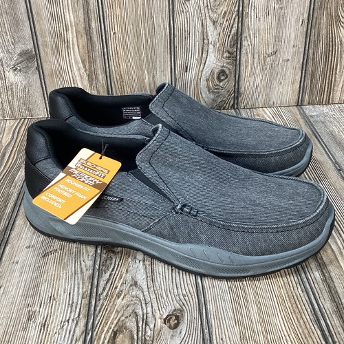 Mens WIDE Canvas Trainers Plimsolls Sports Shoes Touch Fastening Pump SIZE 6-12