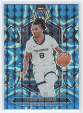 2023-24 Panini Mosaic Blue Reactive Prizm Ziaire Williams Memphis Grizzlies #173