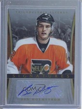 2013-14 Panini Select Signatures Ben Holmstrom #SI-HM Auto 9b4