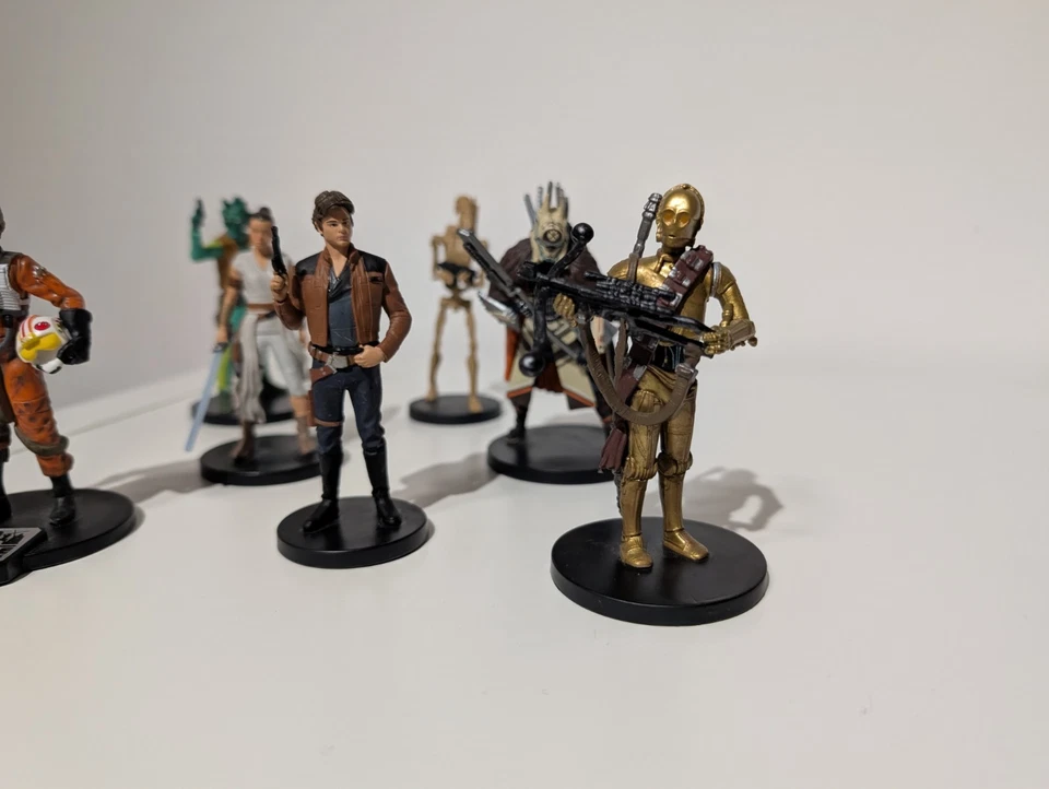 Disney Store Star Wars Figurine Playset x7 Figures - Image 3 of 4