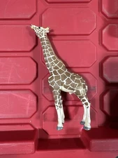 Schleich Male Giraffe Eating D-73527 Animal Figure 2008 Adult Retired Toy B10