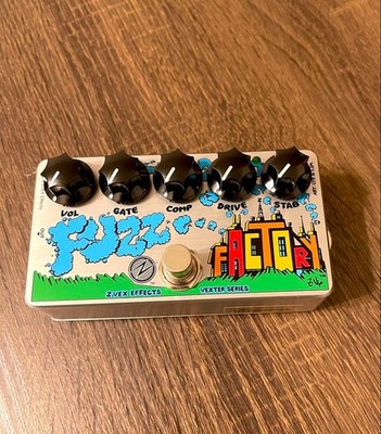ZVex Vexter Serie Fuzz Factory Gitarrenpedal seltenes Design gebraucht