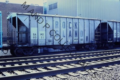 ORIG TRAIN SLIDE ROCK ISLAND (SAMX) VINTAGE  RAILROAD ADP19810
