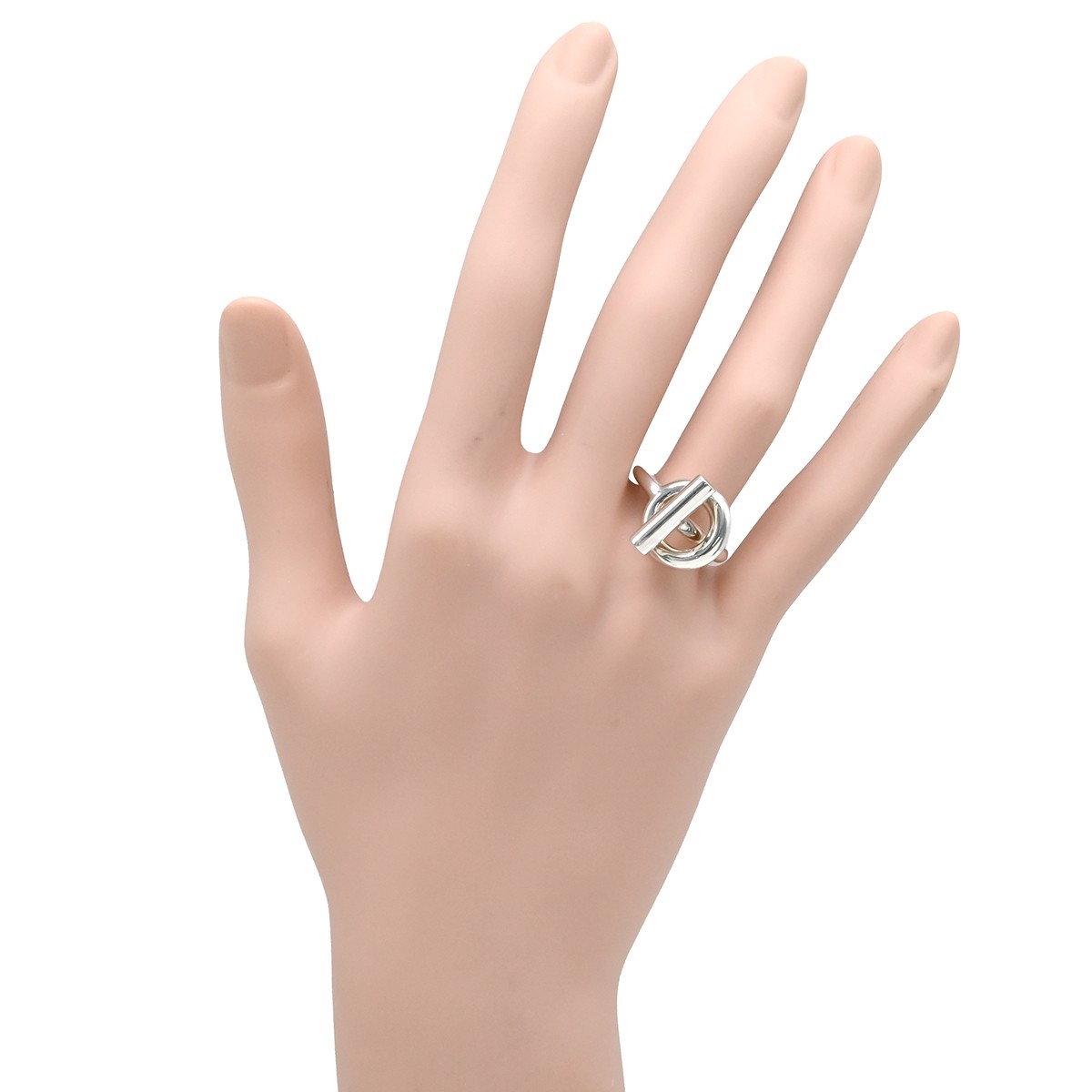 HERMES Echappé MM Ring 925 US#4-3/4 P0057303 - image 6