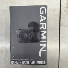 Garmin Dash Cam Mini 3 Ultracompact 1080p Dash Cam - Brand New