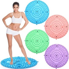 4 Pack Foot Massager Mat Foot Reflexology Pad with Magnetic Relaxation Massag...