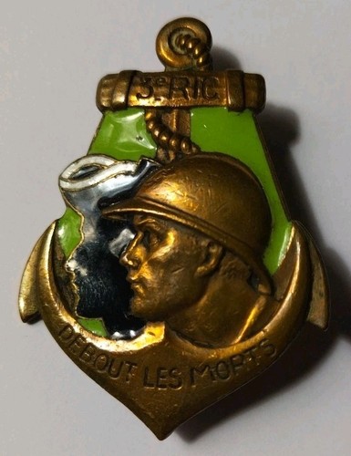 INSIGNE 23 EME Rgt d' Infanterie, G. 2080. Fab. Drago Paris EUR 6,00 - FR