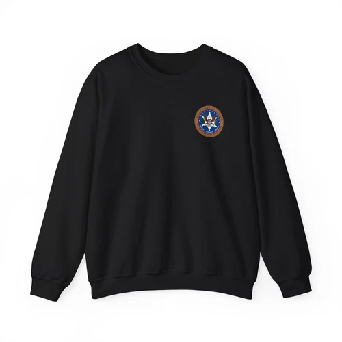Police United States US Marshal  - Men's front and back  sweatshirts