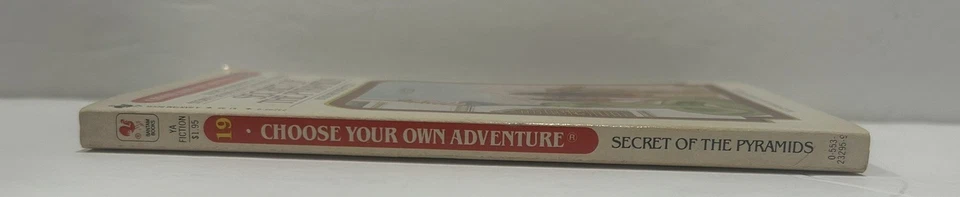 Vintage Choose Your Own Adventure # 19 The Secret Of The Pyramids 1983 Bantam - Image 4 of 4