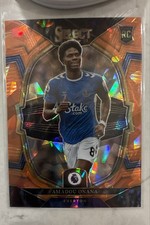 2022-23 Panini Select Premier League - Terrace Amadou Onana #36 Orange Ice Prizm
