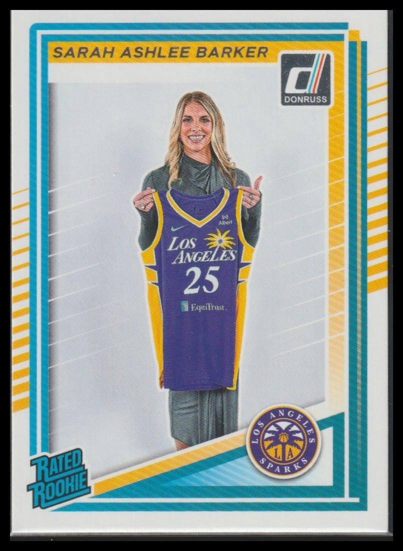 2025 Donruss WNBA #100 Sarah Ashlee Barker Rookie