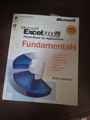 Microsoft Excel 2000/Visual Basic for Applications Fundamentals by Reed Jacobson