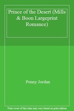Prince of the Desert (Mills & Boon Largeprint Romance)-Penny Jor