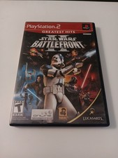 Star Wars Battlefront II PlayStation 2 PS2 2005 Tested Working