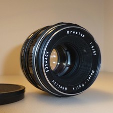 CLASSIC MEYER ORESTON PRIME 50mm F1.8 M42 LENS      (409)