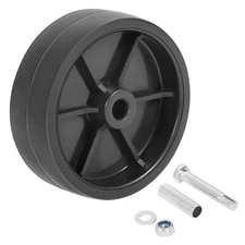 Boat Trailer Jack Caster 6 Inch Tongue Wheel 1/2 Inch Axle 1200lbs Load Capacity