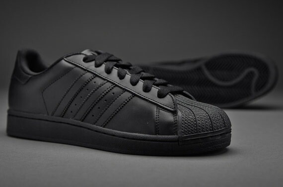 Size 17 - adidas Superstar 2 Black - G14748 for sale online | eBay