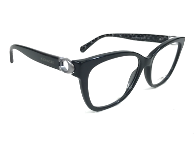 Coach Eyeglasses Frames HC6120 5510 Polished Black Cat Eye  display picture 2