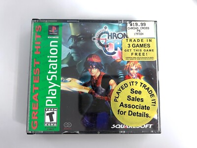 Chrono Cross - Playstation 1 - PS1 - PS2 - PS3 662248900087 