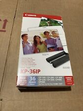 2x Canon Kp-36ip Post Card Size 36 Sheets Color Ink Paper 2x Canon Kp-36ip Post Card Size 36 Sheets Color Ink Paper