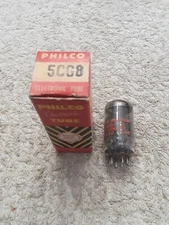 NOS Philco 5CG8 Vacuum Tube