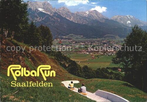 72280698 Saalfelden mer de pierre luge d'été Biberg panorama alpin panneau de salle - Photo 1 sur 2