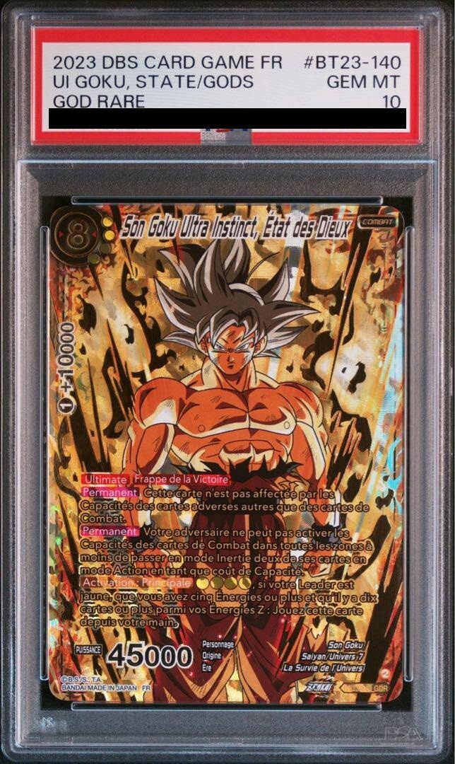 PSA 10 Dragon Ball Super Fusion World Son Goku BT23-140 GDR PSA 10 Dragon Ball Super Fusion World Son Goku BT23-140 GDR