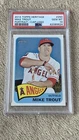 2014 Topps Heritage Mike Trout #250 PORTRAIT CAP LOGO PSA 10 Los Angeles Angels