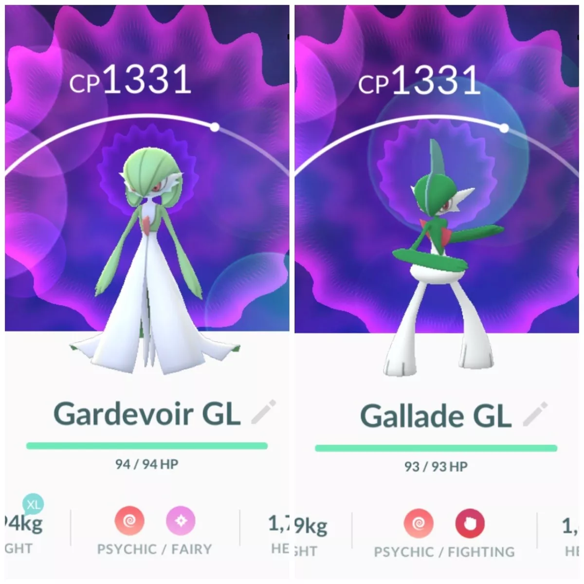 SHINY Gardevoir - Pokemon TRADE- Registered Trade - Read Description