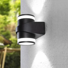 Up/Down 14W LED Outdoor Lamp Wall Fixture Light Waterproof Door Garage Porch