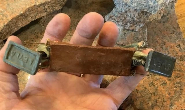 Juego de camilla alemana alemana de composición vintage - Leyla Foto 4 de 4