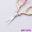 Gold-Plated-Nail-Scissor-Bead-Tassel-Pendant-Cuticle-Cutter-Manicure-Nail-Art miniatuur 5