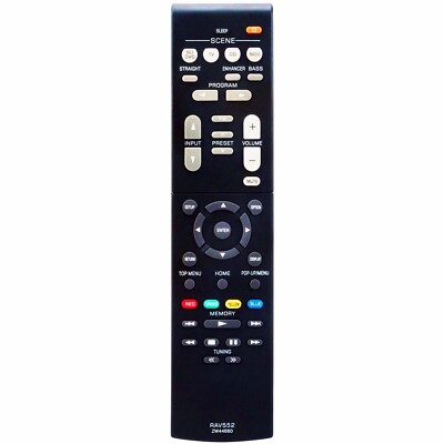 RAV552, ZW44660 Remote Controller for AV Receivers Yamaha HTR-2071, RX-V283BL