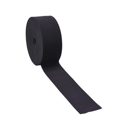 Gummiband SCHWARZ 30mm breit 0,5m-10m Gummi Wäschegummi Elastik Gummizug