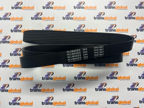 Drive Fan Belt with A/C Air Con Non ACE for Land Rover Discovery 2 TD5 PQS101500 - Picture 5 of 5