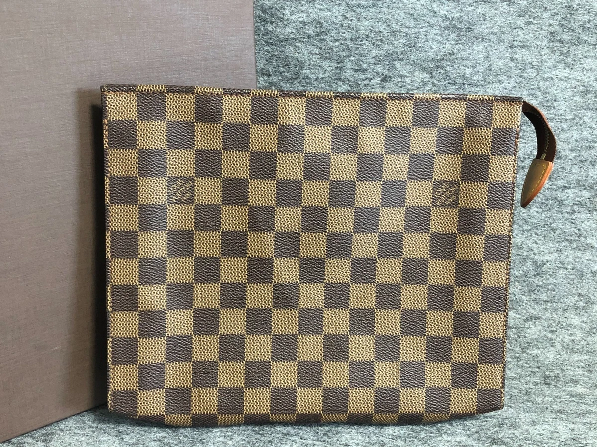 Authentic Louis Vuitton toiletry 26 Damier Pouch Limited edition centenaire Rare