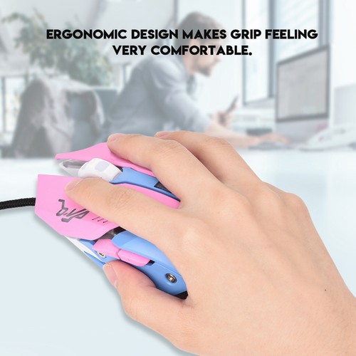 3200DPI High Sensitivity Gaming Mouse Comfortable Grasping Wired Gaming Mous Fit - Picture 6 of 12