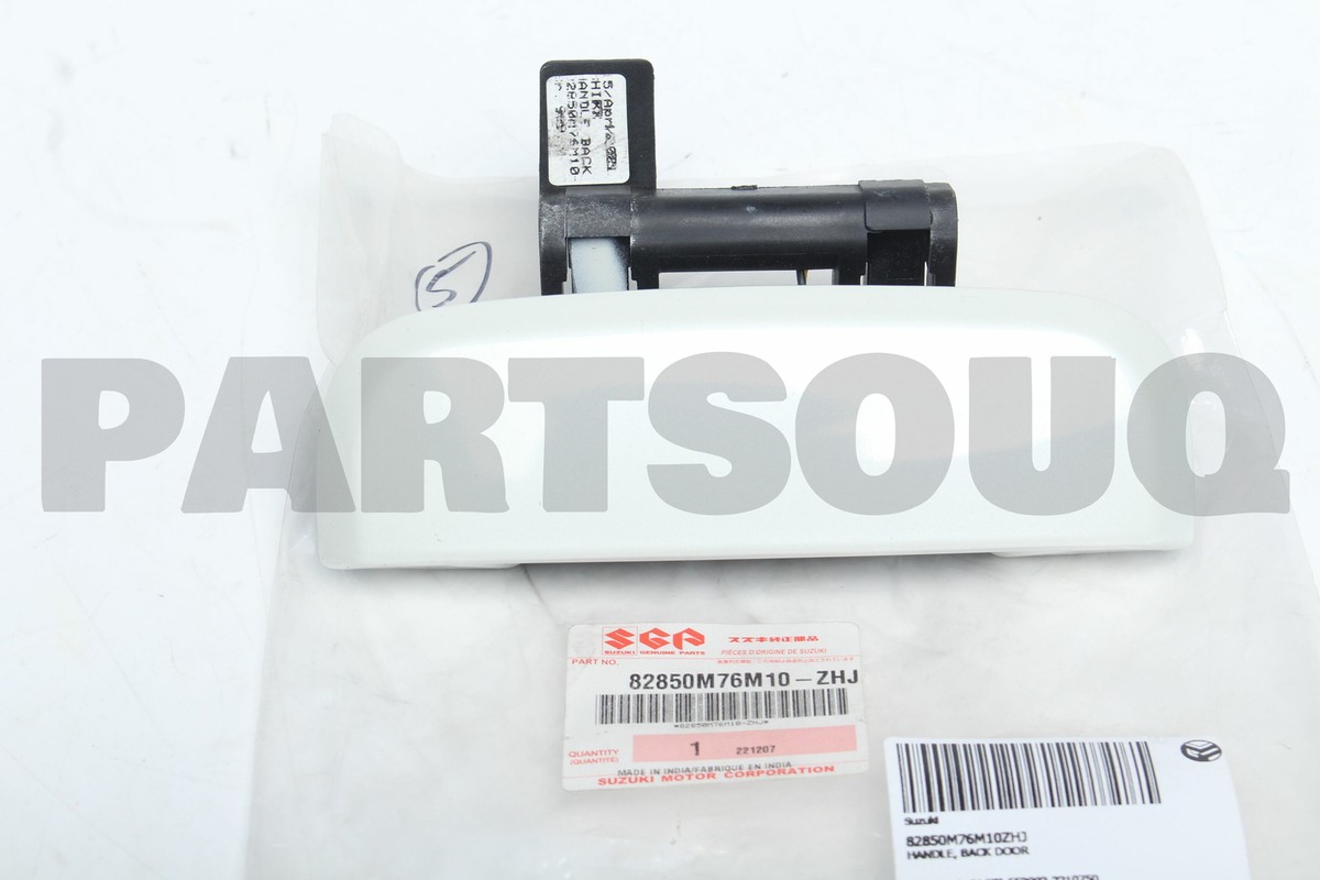 82850M76M10ZHJ Genuine Suzuki HANDLE, BACK DOOR 82850-M76M1-0ZHJ
