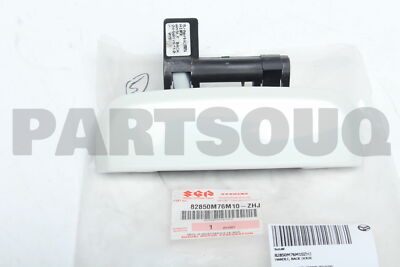 82850M76M10ZHJ Genuine Suzuki HANDLE, BACK DOOR 82850-M76M1-0ZHJ