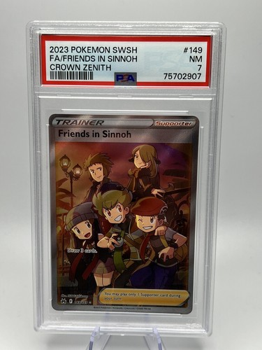 Friends in Sinnoh graded PSA 7 for sale on eBay