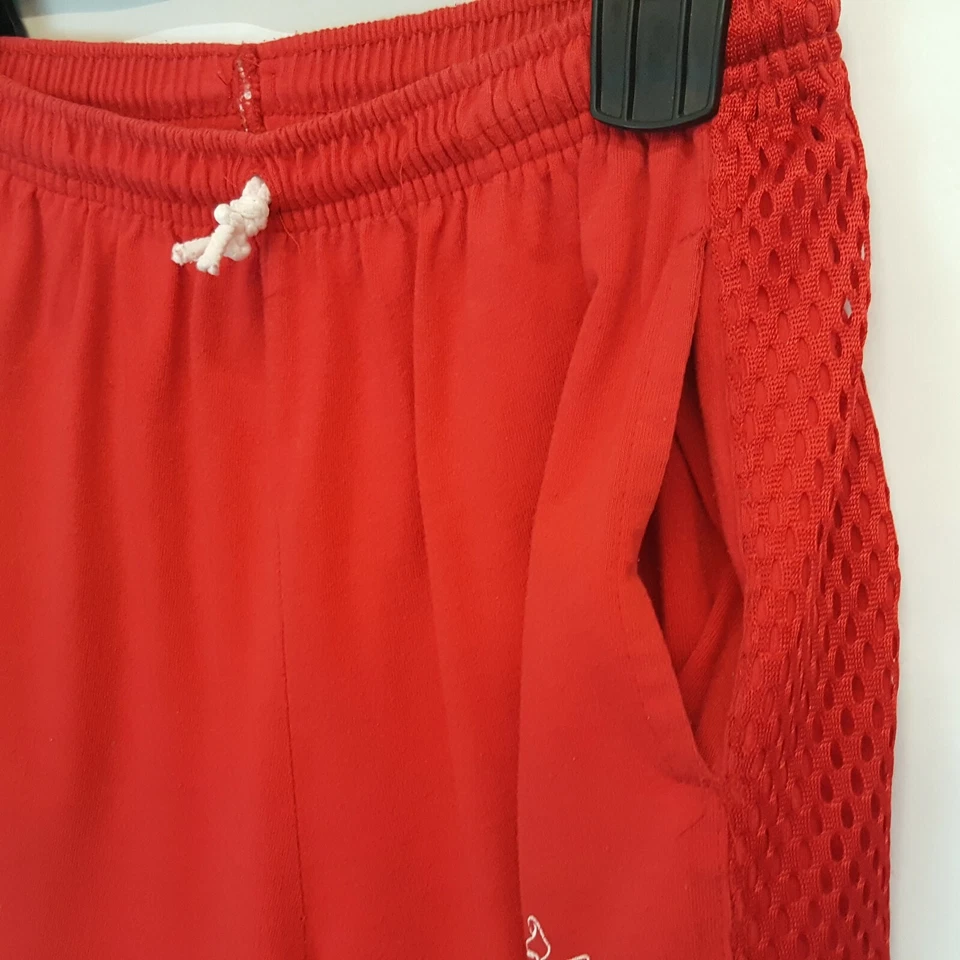 Pantalones Cortos De Colección Fort Knox Ejército PT Gimnasio Correr Rojo Talla L Jostens Hechos en EE. UU. Tri Mezcla Foto 2 de 4