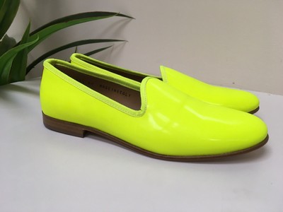 neon green flats