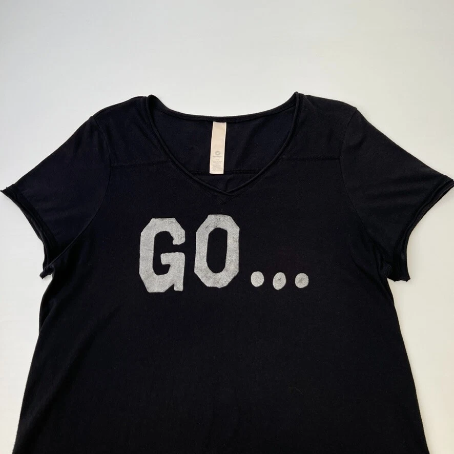 Camisa American Eagle Mujer Extra Grande Go The Distance Ajuste Aerie Correr Gimnasio Core Go Foto 3 de 4
