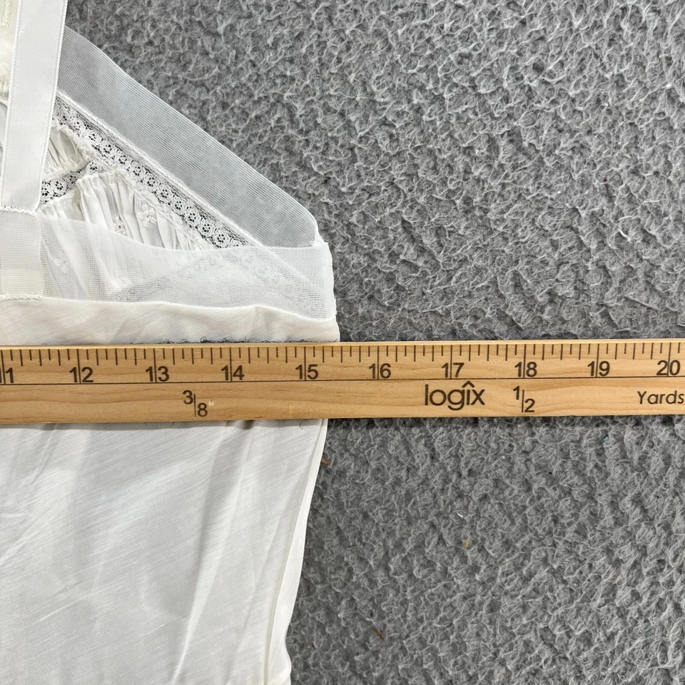 Vintage Penney's Adonna Nightgown Womens 34 Lace Slip 50s 60s Nightie Lingerie - Image 3 of 4