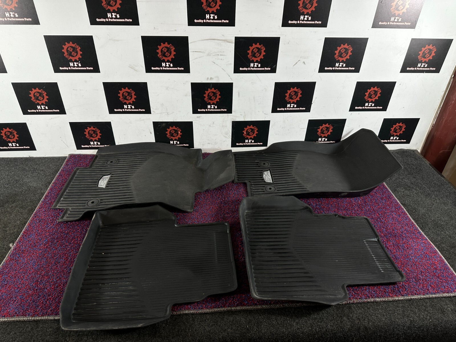 CADILLAC CT5 AWD 2.0L TURBO 2024 OEM BLACK RUBBER WEATHER FLOOR MAT