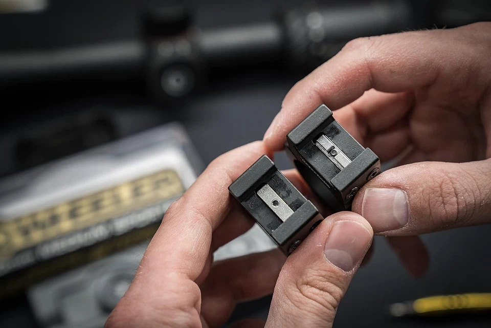 Wheeler Sporter Scope Rings Black 34mm High - Image 4 of 4