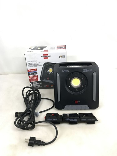 Brennenstuhl Faretto LED A Batteria 20W 2150lm – Orientabile, IP54 E Con Power Bank Integrato
