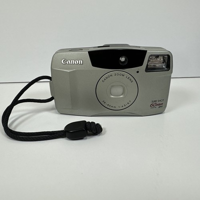 #ad Canon Sure Shot 60 Zoom SAF 35mm Film Camera Tested $84.97